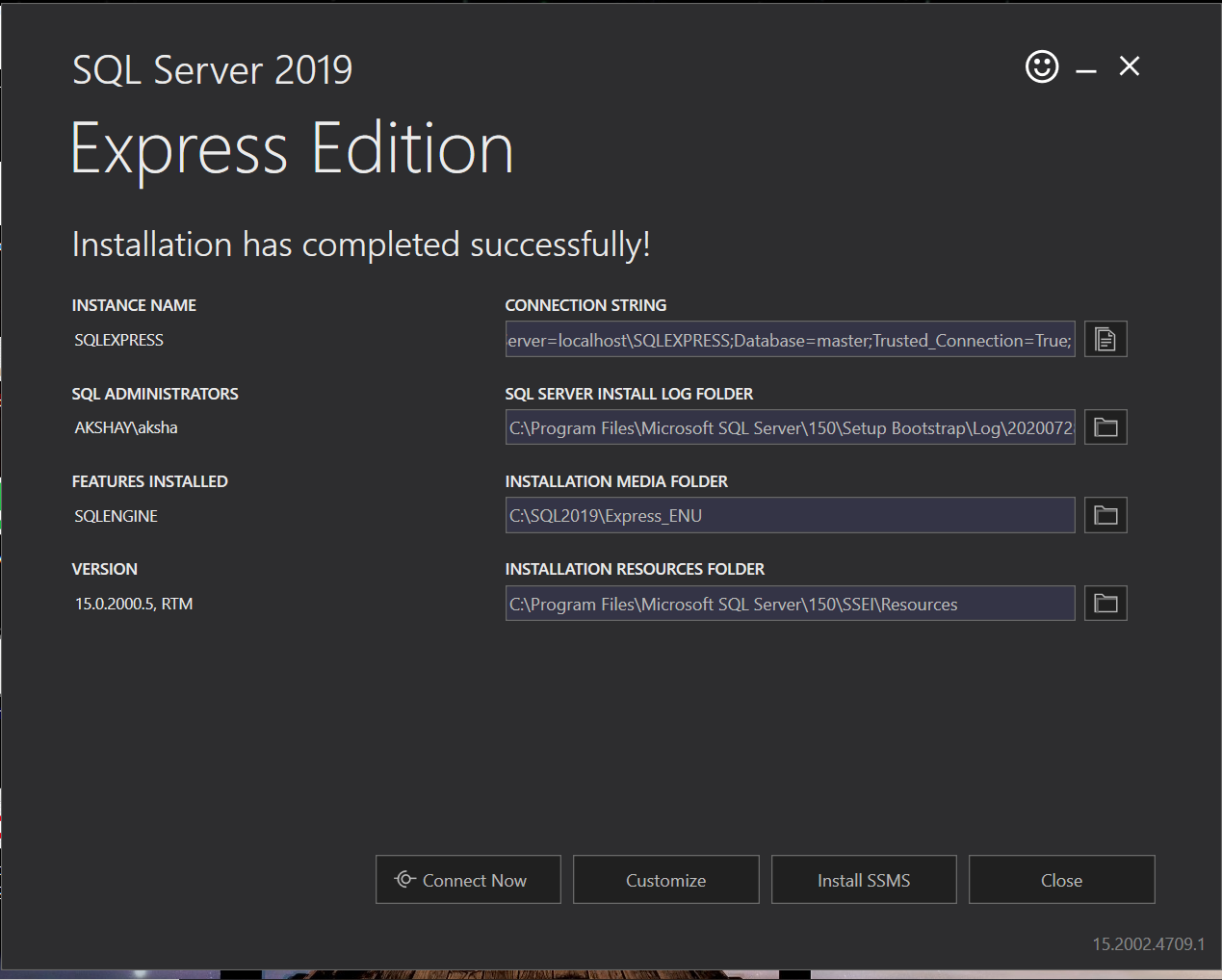 Install sql server express 2019 on windows devsaint